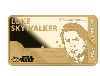 Monnaie-lingot en or Star Wars « Luke Skywalker » 2023